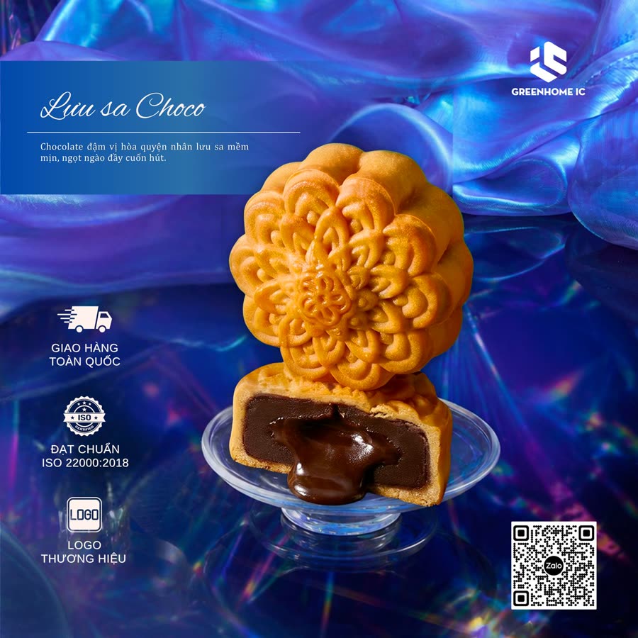 Bánh nướng nhân Lưu sa Choco