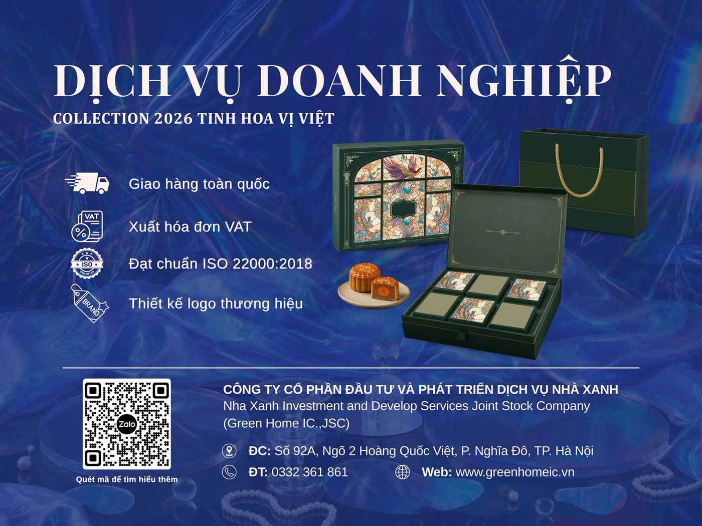 Dịch vụ doanh nghiệp Green Home IC — Collection 2026