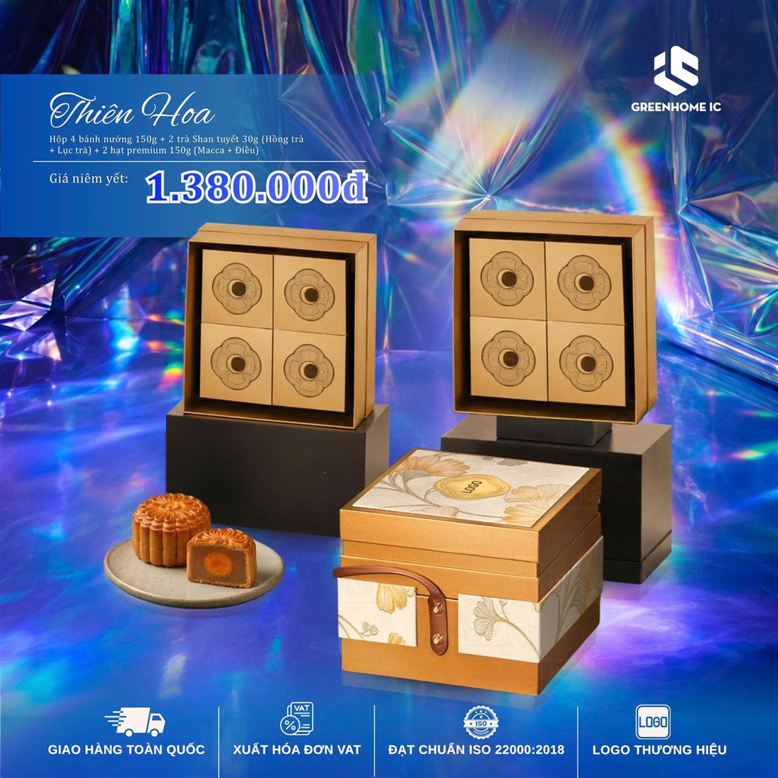 Hộp quà Trung Thu Thiên Hoa 1.380.000đ