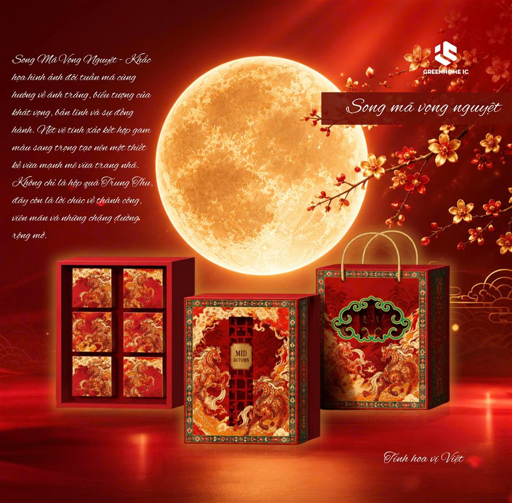 Hộp quà Trung Thu Song Mã Vọng Nguyệt 499.000đ